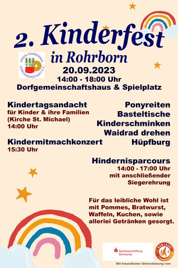 Kindertag 2023 in Rohrborn