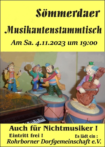 Musikantenstammtisch 2023 in Rohrborn