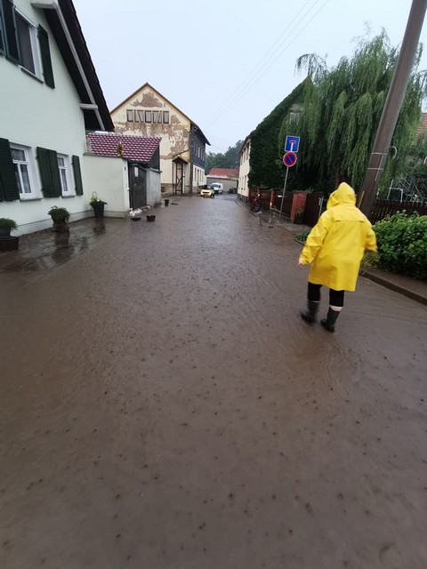 Überschwemmungen nach Starkregen (Juni 2020)