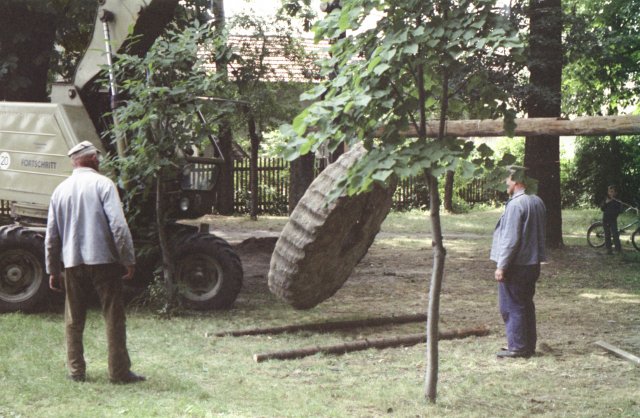 Rekonstruktion der Waidmühle 1986