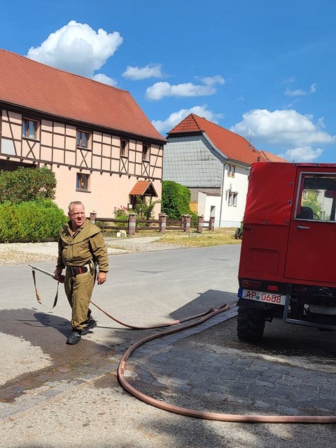 Feuerwehrumzug in Olbersleben 2023