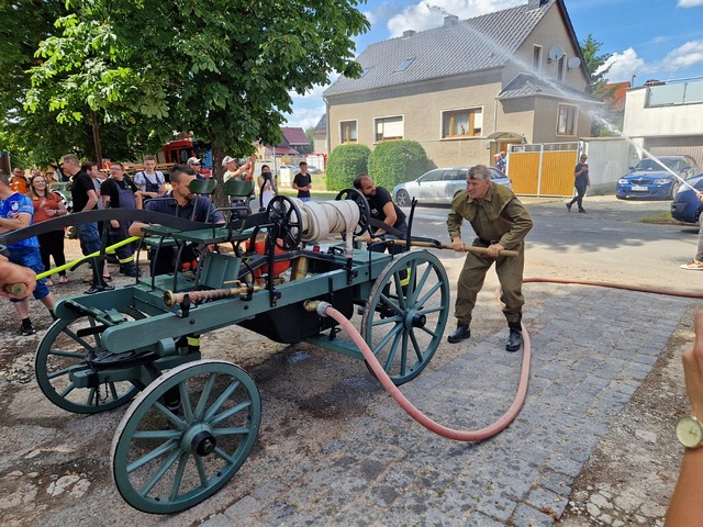 Feuerwehrumzug in Olbersleben 2023